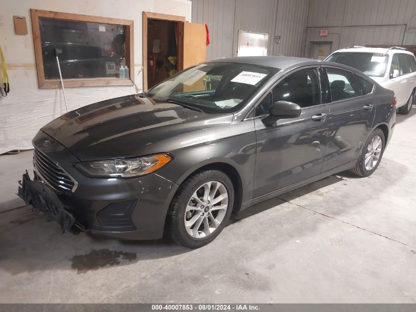 2019 Ford Fusion Se VIN: 3FA6P0H77KR123312 Lot: 40007853