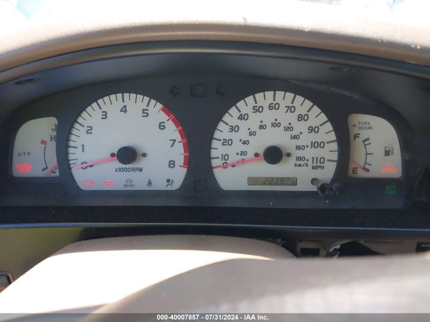 2001 Toyota Tacoma Base V6 VIN: 5TEWN72N21Z751325 Lot: 40007857