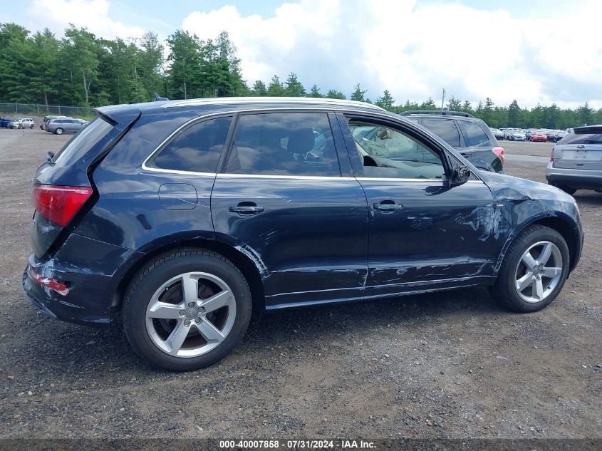 2012 Audi Q5 3.2 Premium Plus VIN: WA1DKAFP7CA126709 Lot: 40007858