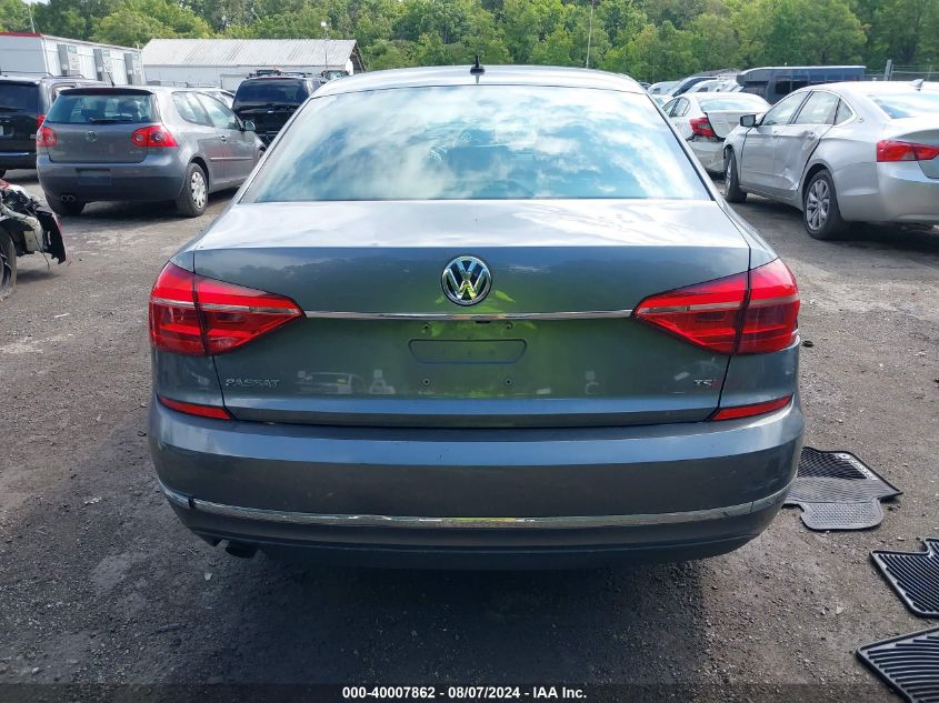 2016 Volkswagen Passat 1.8T S VIN: 1VWAT7A34GC041640 Lot: 40007862