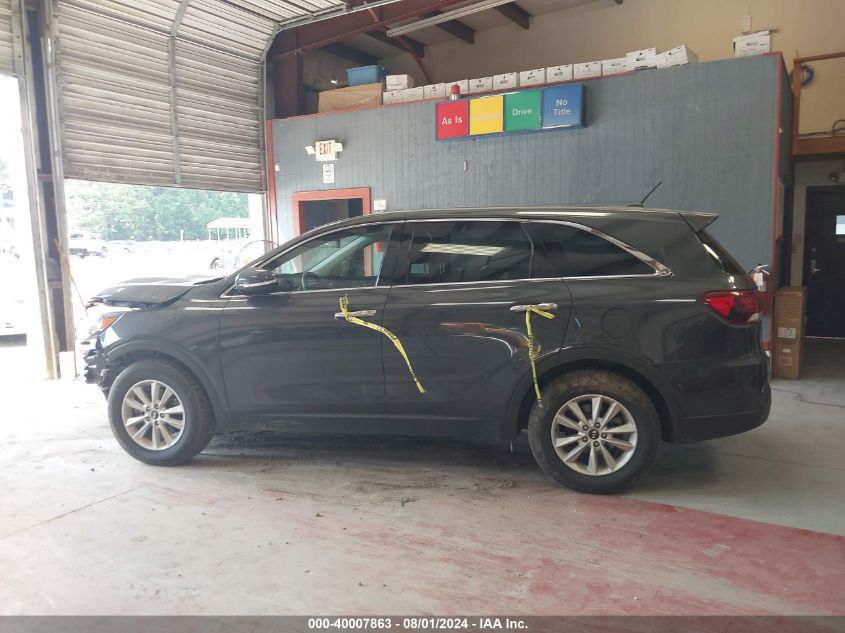 2019 Kia Sorento 3.3L Lx VIN: 5XYPG4A53KG516913 Lot: 40007863