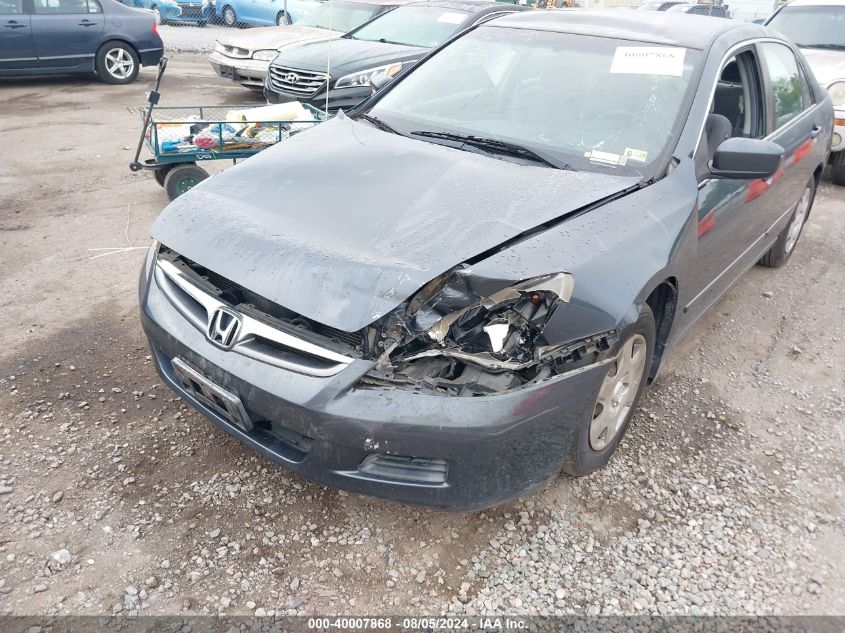 2006 Honda Accord 2.4 Lx VIN: JHMCM564X6C000960 Lot: 40007868