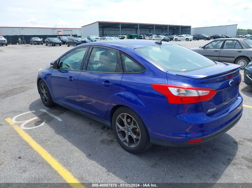 2014 Ford Focus Se VIN: 1FADP3F2XEL333714 Lot: 40007870