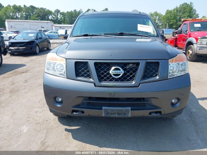 2012 Nissan Armada Sv VIN: 5N1BA0NC8CN609932 Lot: 40007871