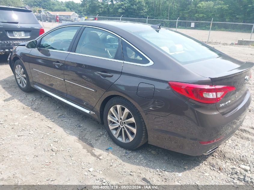 2017 HYUNDAI SONATA SPORT - 5NPE34AF4HH534575