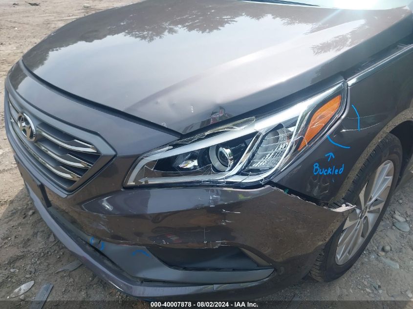 2017 HYUNDAI SONATA SPORT - 5NPE34AF4HH534575