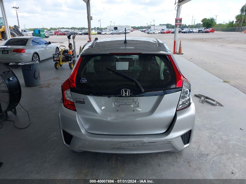 2016 Honda Fit Lx VIN: JHMGK5H52GX017291 Lot: 40007886