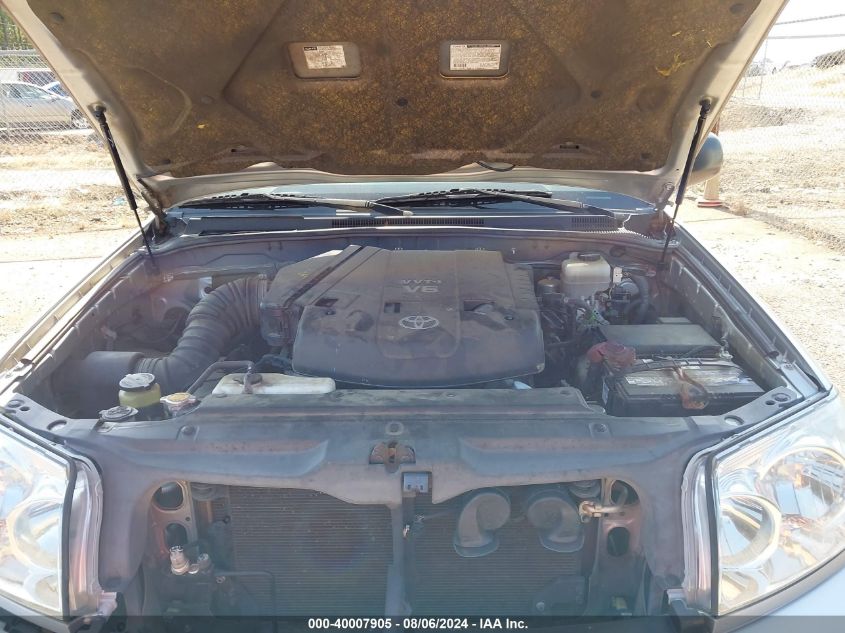 2005 Toyota 4Runner Sr5 V6 VIN: JTEZU14R550058411 Lot: 40007905