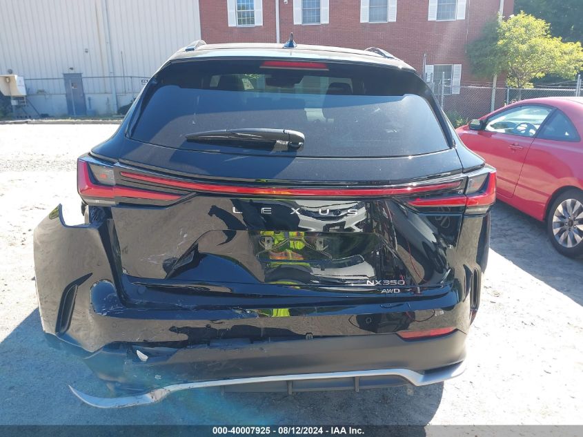 2023 Lexus Nx 350 F Sport Handling VIN: 2T2KGCEZ2PC018010 Lot: 40007925