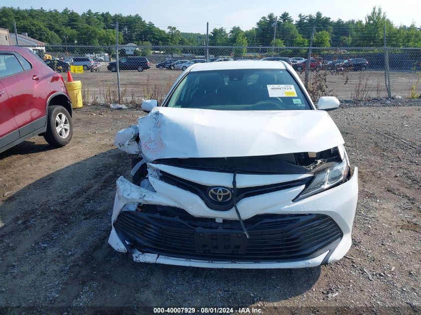 2019 Toyota Camry Le VIN: 4T1B11HK0KU681723 Lot: 40007929