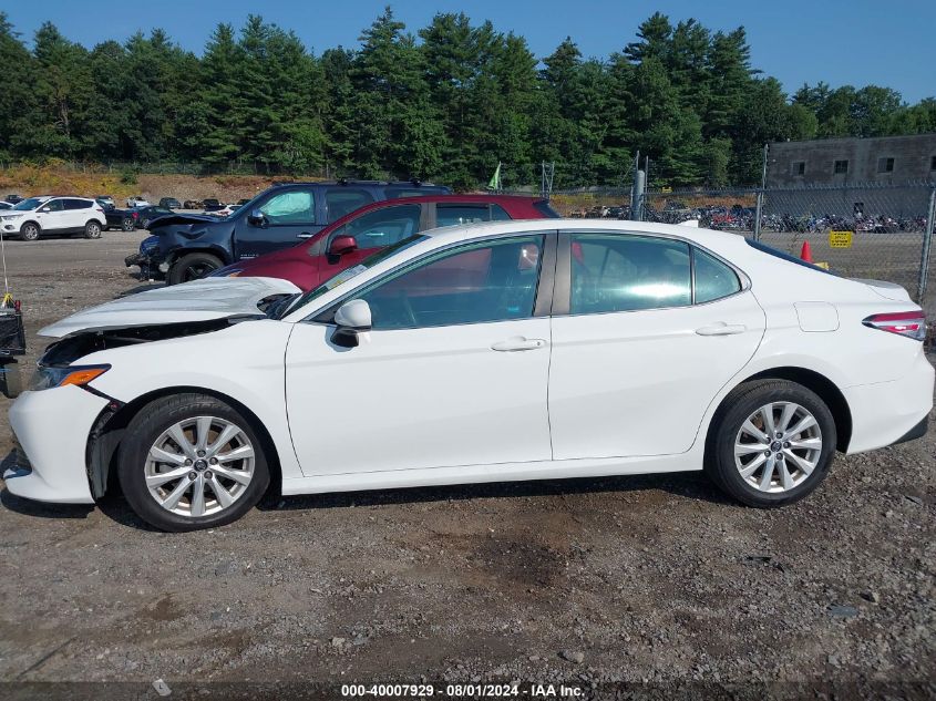 2019 Toyota Camry Le VIN: 4T1B11HK0KU681723 Lot: 40007929