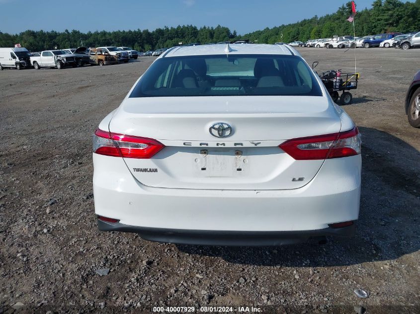 2019 Toyota Camry Le VIN: 4T1B11HK0KU681723 Lot: 40007929