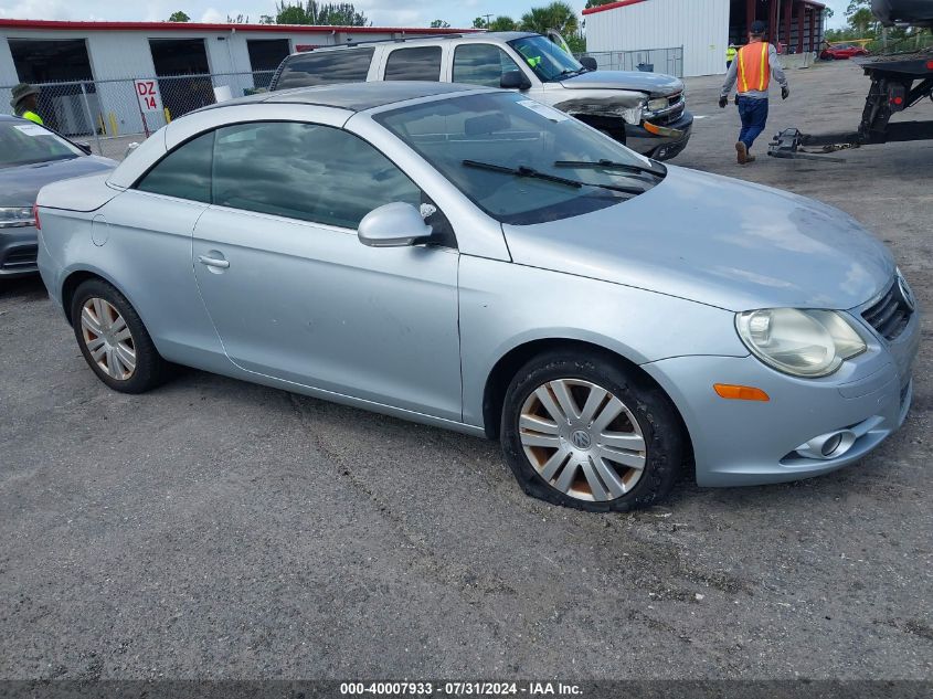 WVWBA71F07V005407 | 2007 VOLKSWAGEN EOS