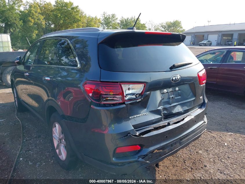 2020 Kia Sorento 2.4L Lx VIN: 5XYPGDA30LG675923 Lot: 40007967