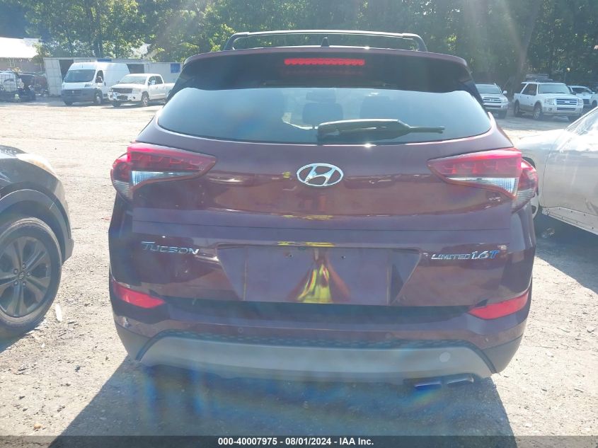 KM8J33A20HU323381 2017 Hyundai Tucson Limited