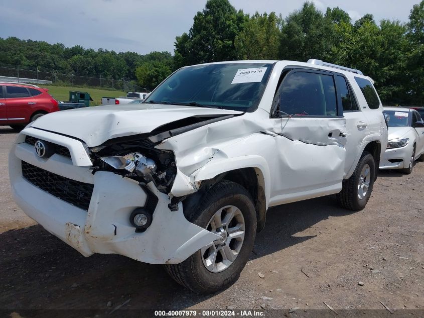 2016 Toyota 4Runner Sr5 Premium VIN: JTEBU5JR6G5350474 Lot: 40007979