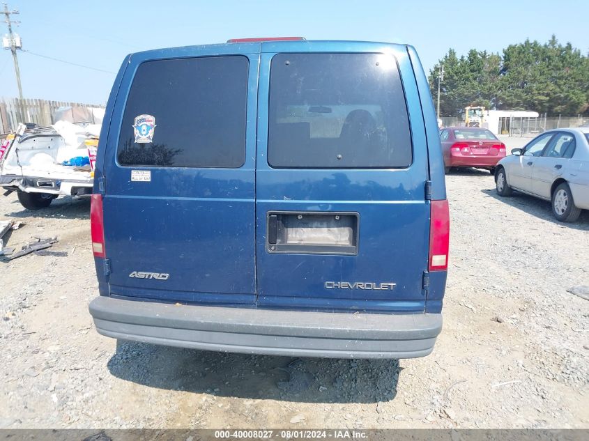 2003 Chevrolet Astro VIN: 1GCDM19X53B123345 Lot: 40008027