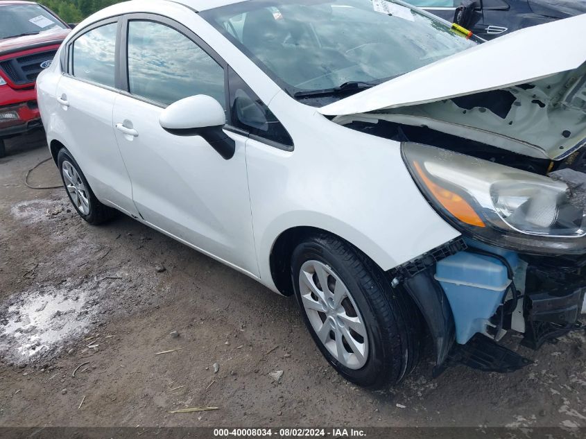 2015 Kia Rio Lx VIN: KNADM4A35F6441017 Lot: 40008034