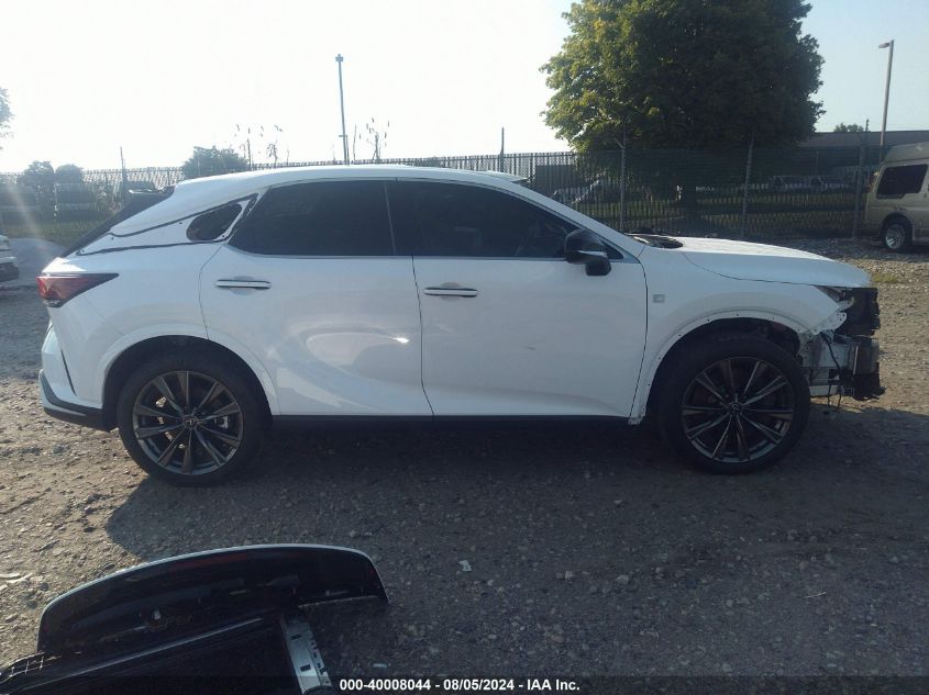 2023 Lexus Rx 350 F Sport Handling VIN: 2T2BAMCA6PC015115 Lot: 40008044