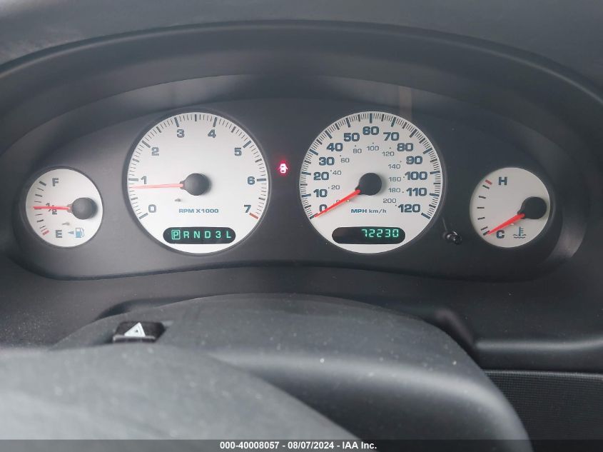 1998 Dodge Intrepid VIN: 2B3HD46R3WH206830 Lot: 40008057