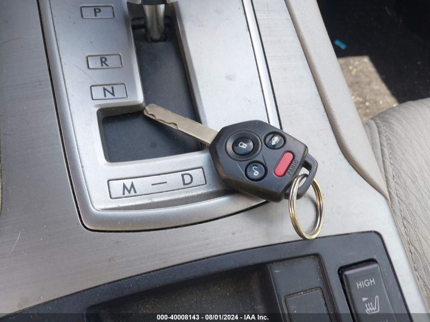 2011 Subaru Legacy 3.6R Premium VIN: 4S3BMDG61B2231690 Lot: 40008143