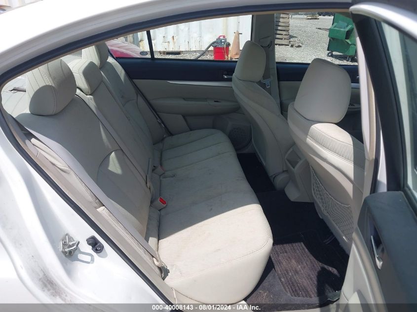 2011 Subaru Legacy 3.6R Premium VIN: 4S3BMDG61B2231690 Lot: 40008143