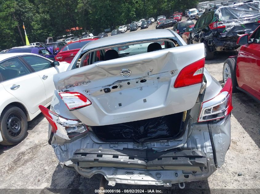 2019 Nissan Sentra S VIN: 3N1AB7AP4KY341674 Lot: 40008156