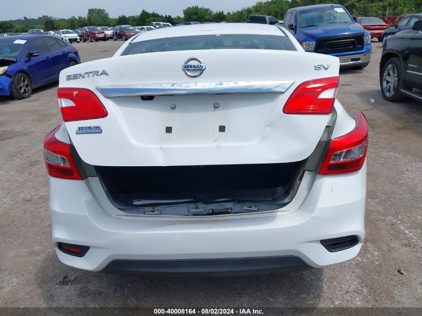 2018 Nissan Sentra Sv VIN: 3N1AB7AP1JL633262 Lot: 40008164