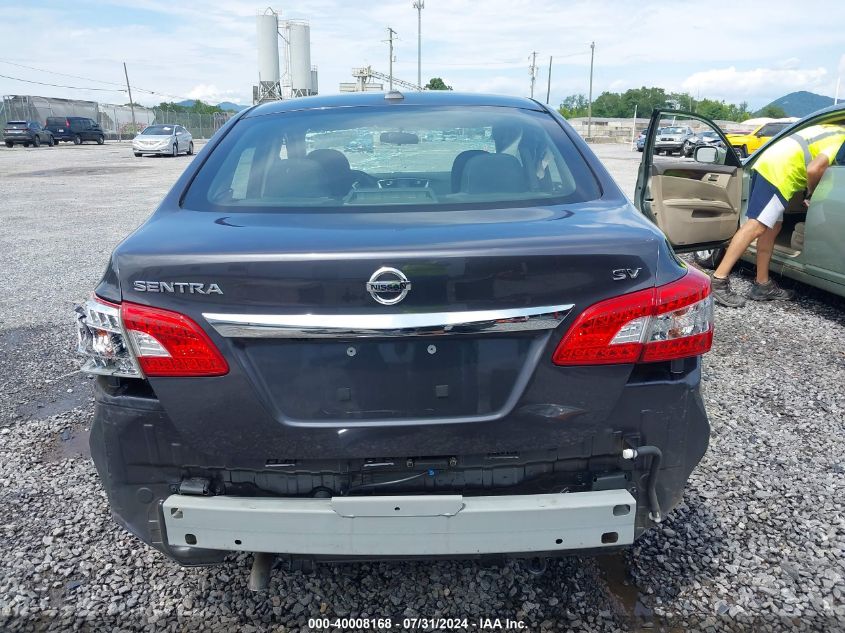 2015 Nissan Sentra Sv VIN: 3N1AB7AP4FY353801 Lot: 40008168