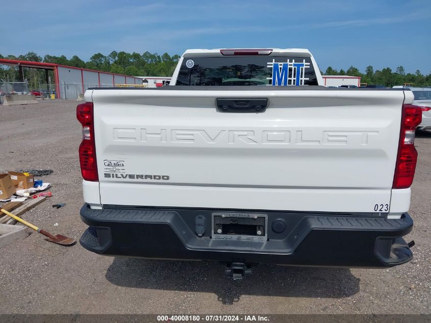 2022 Chevrolet Silverado 1500 Work Truck VIN: 1GCRAAED0NZ580682 Lot: 40008180