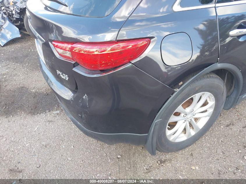 2011 Infiniti Fx35 VIN: JN8AS1MW7BM732483 Lot: 40008207