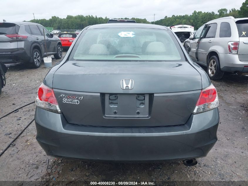 2010 Honda Accord 2.4 Lx-P VIN: 1HGCP2F41AA015148 Lot: 40008230