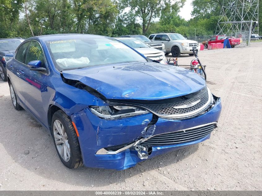 2015 Chrysler 200 Limited VIN: 1C3CCCAB5FN546492 Lot: 40008239