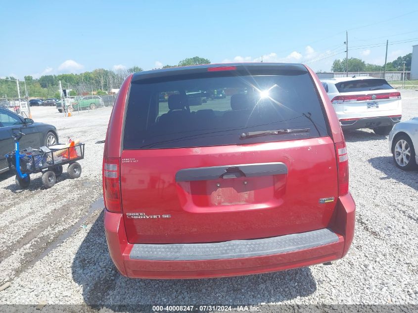 2008 Dodge Grand Caravan Se VIN: 2D8HN44HX8R706777 Lot: 40008247