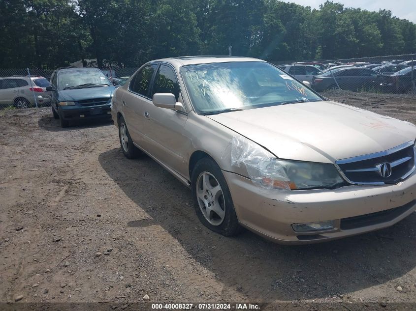 2002 Acura Tl 3.2 VIN: 19UUA56622A013404 Lot: 40008327