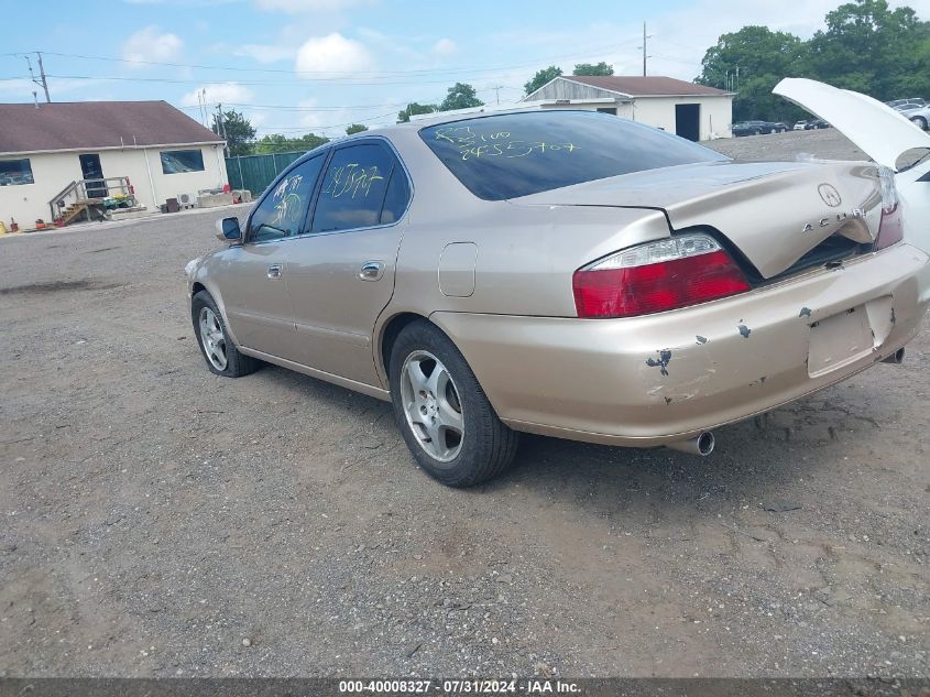 2002 Acura Tl 3.2 VIN: 19UUA56622A013404 Lot: 40008327