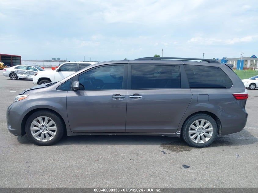 2015 TOYOTA SIENNA LIMITED 7 PASSENGER - 5TDYK3DC5FS688022