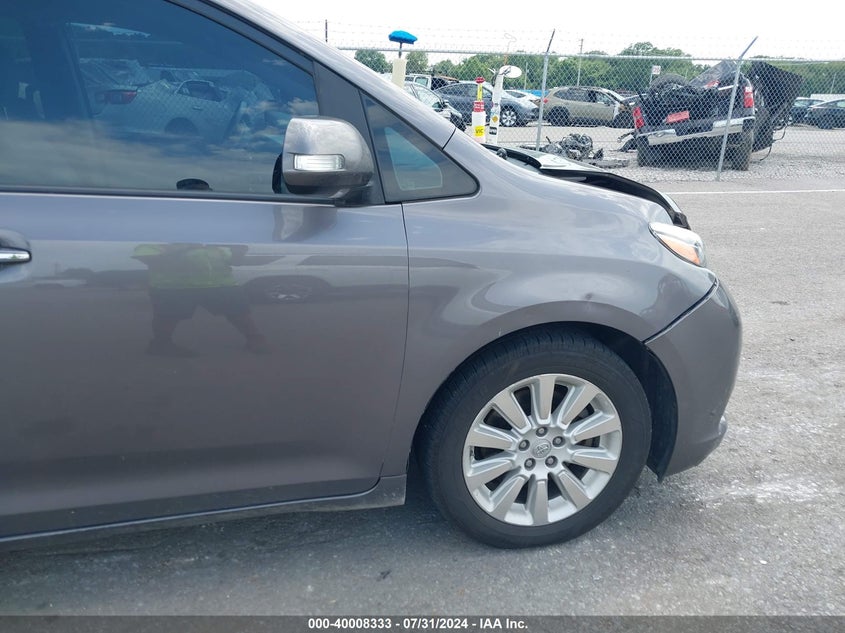 2015 TOYOTA SIENNA LIMITED 7 PASSENGER - 5TDYK3DC5FS688022