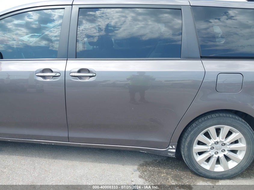 2015 TOYOTA SIENNA LIMITED 7 PASSENGER - 5TDYK3DC5FS688022