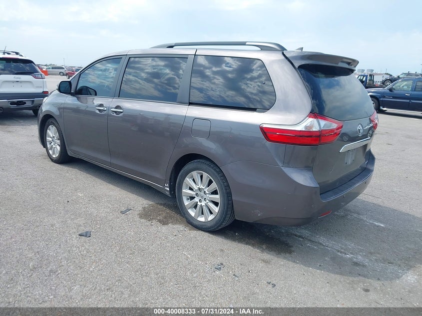 2015 TOYOTA SIENNA LIMITED 7 PASSENGER - 5TDYK3DC5FS688022