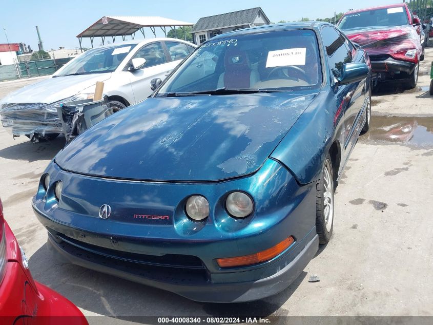 1996 Acura Integra Se VIN: JH4DC446XTS017488 Lot: 40008340