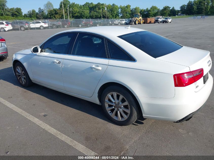 2012 Audi A6 2.0T Premium VIN: WAUCFAFC5CN076515 Lot: 40008344