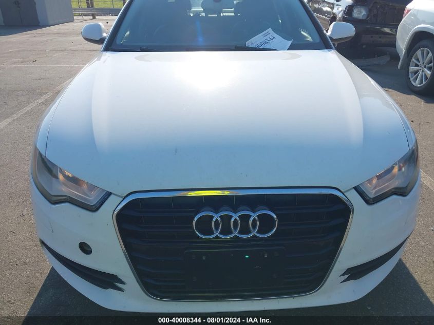 2012 Audi A6 2.0T Premium VIN: WAUCFAFC5CN076515 Lot: 40008344