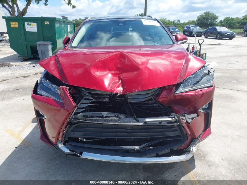 2018 Lexus Rx 350 VIN: 2T2ZZMCA2JC105845 Lot: 40008346