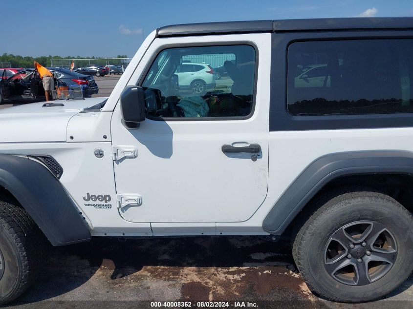 2019 Jeep Wrangler Sport VIN: 1C4GJXAG7KW546391 Lot: 40008362