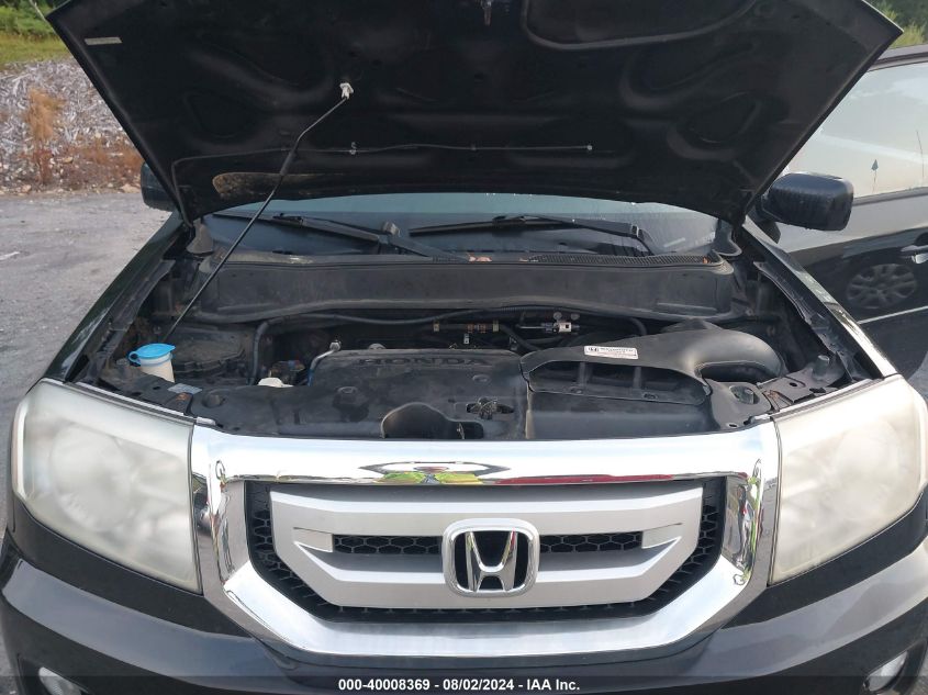 2011 Honda Pilot Ex-L VIN: 5FNYF4H51BB034042 Lot: 40008369