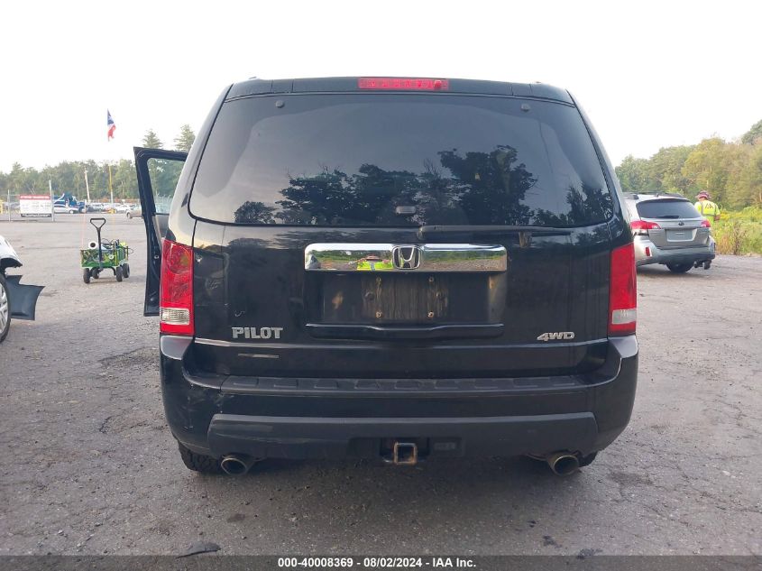 2011 Honda Pilot Ex-L VIN: 5FNYF4H51BB034042 Lot: 40008369