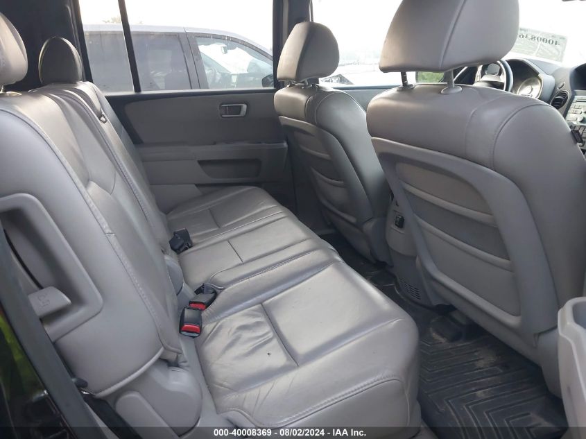 2011 Honda Pilot Ex-L VIN: 5FNYF4H51BB034042 Lot: 40008369