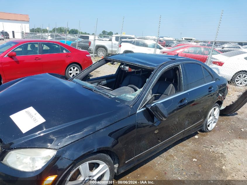 2010 Mercedes-Benz C 300 Luxury/Sport VIN: WDDGF5EB7AR093946 Lot: 40008381