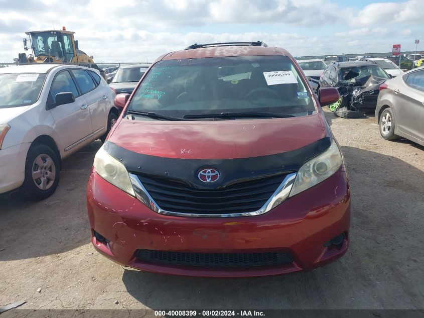 005TDKK3DCXBS0854 2011 Toyota Sienna Le